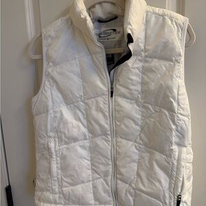 Obermeyer Ladies Silver Quilted Down Vest